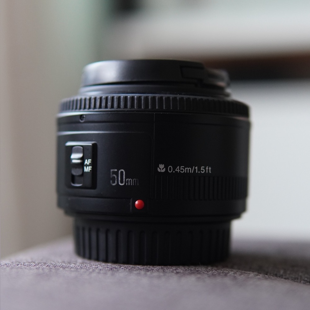 YONGNUO 50mm F1.8 Lens for Canon EF Mount